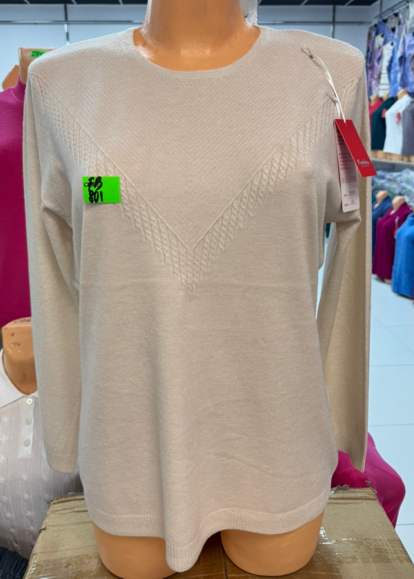 Swetry damskie Roz L-3XL. 1 kolor. Paczka 10 szt